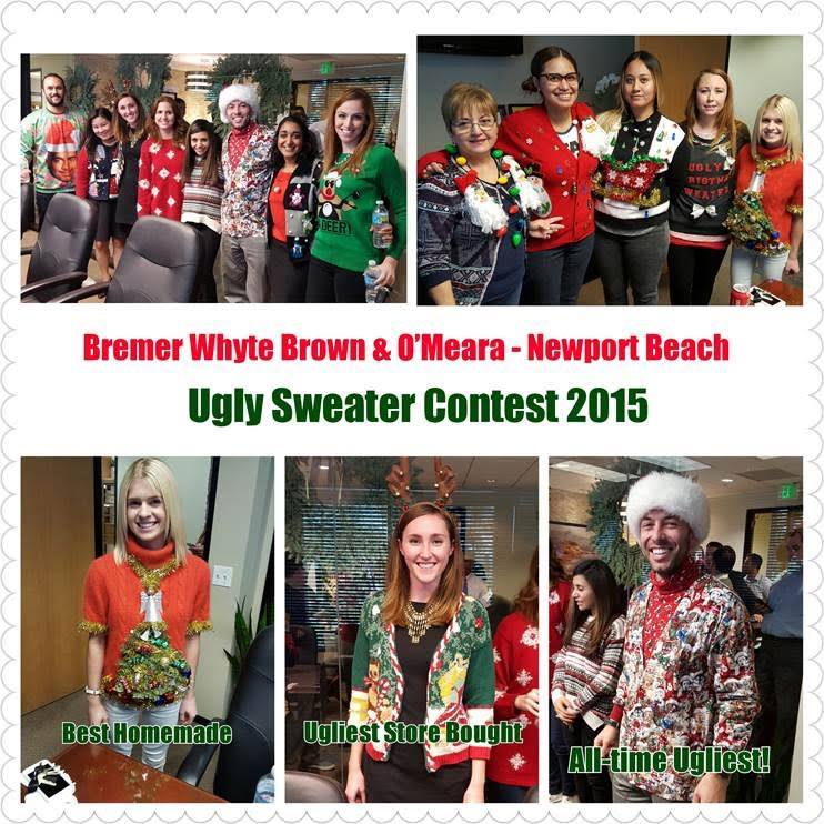 Ugly sweater contest