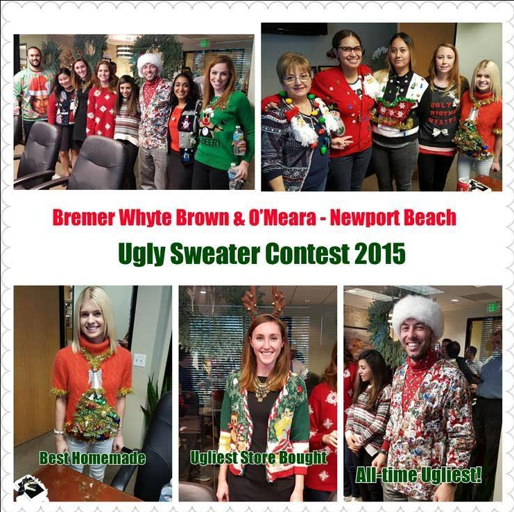 Ugly Sweater Contest 2015